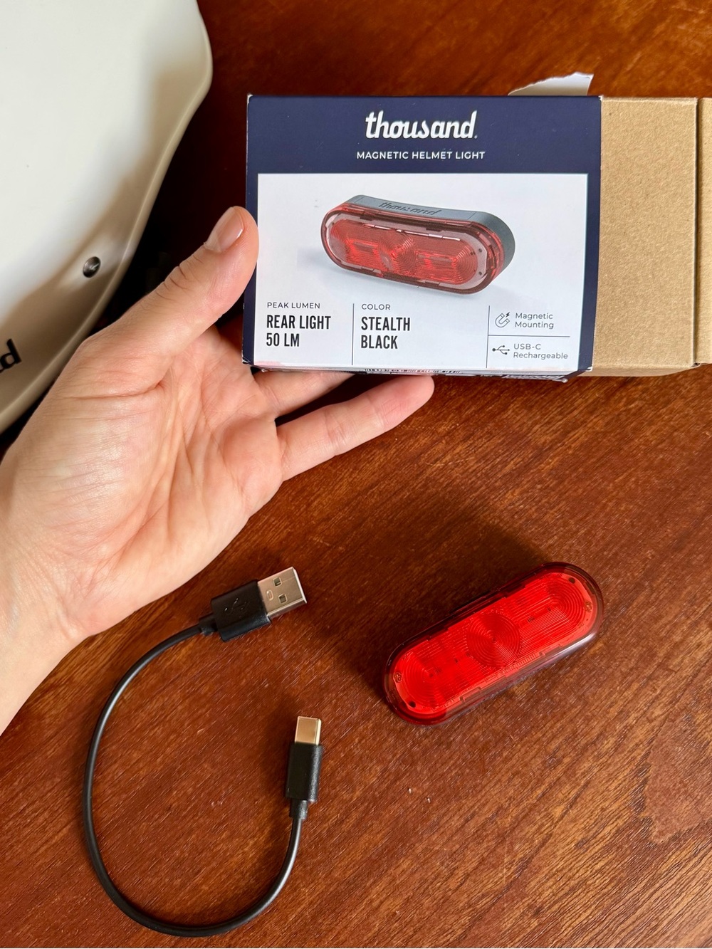 Magnetic Helmet Light for Thousand Heritage 2.0 Helmets